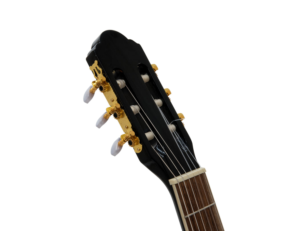 DiMavery CN-600L Klassisk Spansk Guitar (Sort)