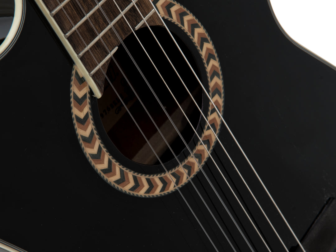 DiMavery CN-600L Klassisk Spansk Guitar (Sort)