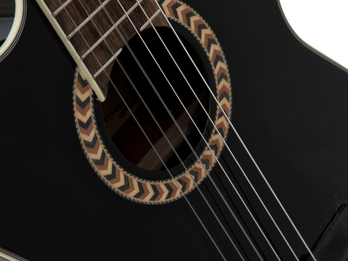 DiMavery CN-600L Klassisk Spansk Guitar (Sort)