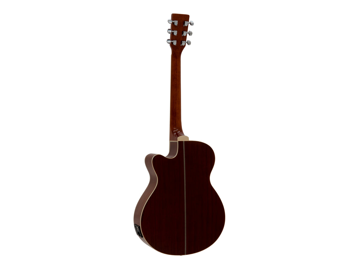 DiMavery AW-400 Western Guitar (Sunburst)
