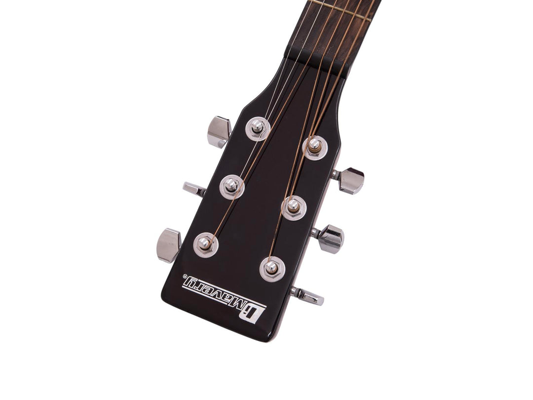 DiMavery AW-400 Western Guitar (Rød burst)