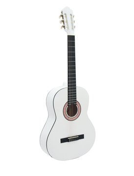 DiMavery AC-303 Klassisk Spansk Guitar (Hvid)