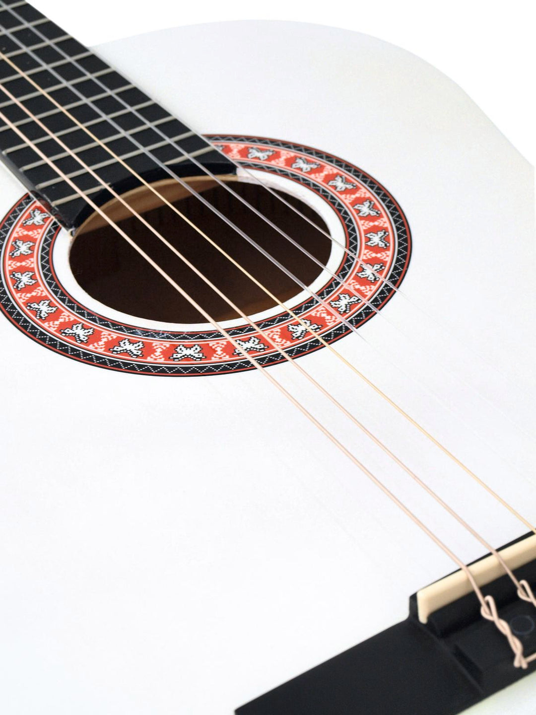 DiMavery AC-303 Klassisk Spansk Guitar (Hvid)
