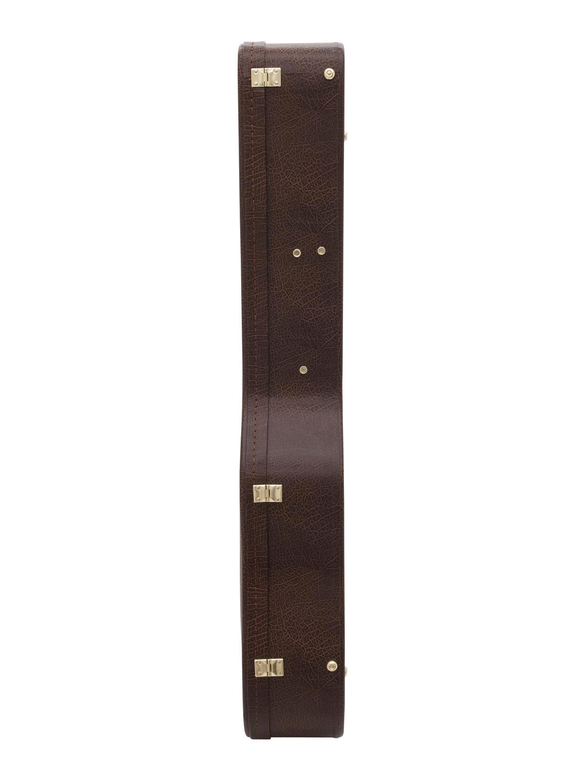DiMavery Flightcase Western Guitar, Brun