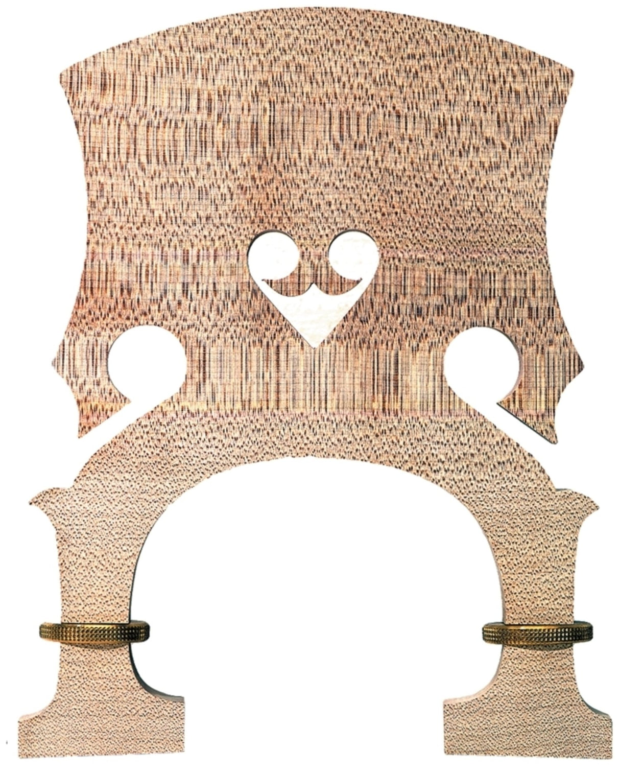 Teller Double bass bridge Height adjustable - 1/2: bridge height max. 19,5, min. 18 cm (Foot width 135)