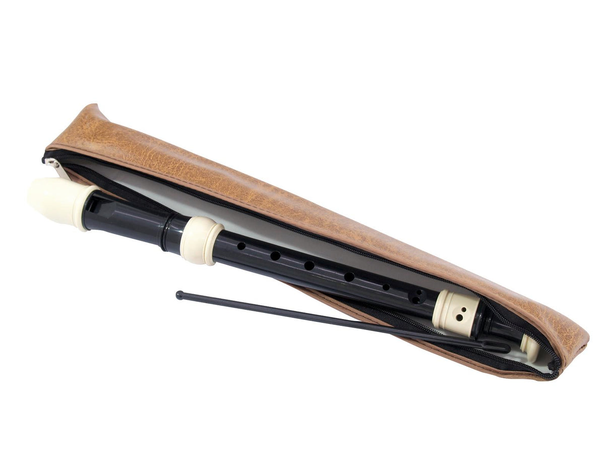 DiMavery Blokfløjte m. Tysk Greb (Sort)