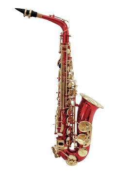 DiMavery SP-30 Eb Alto Saxofon, Rød