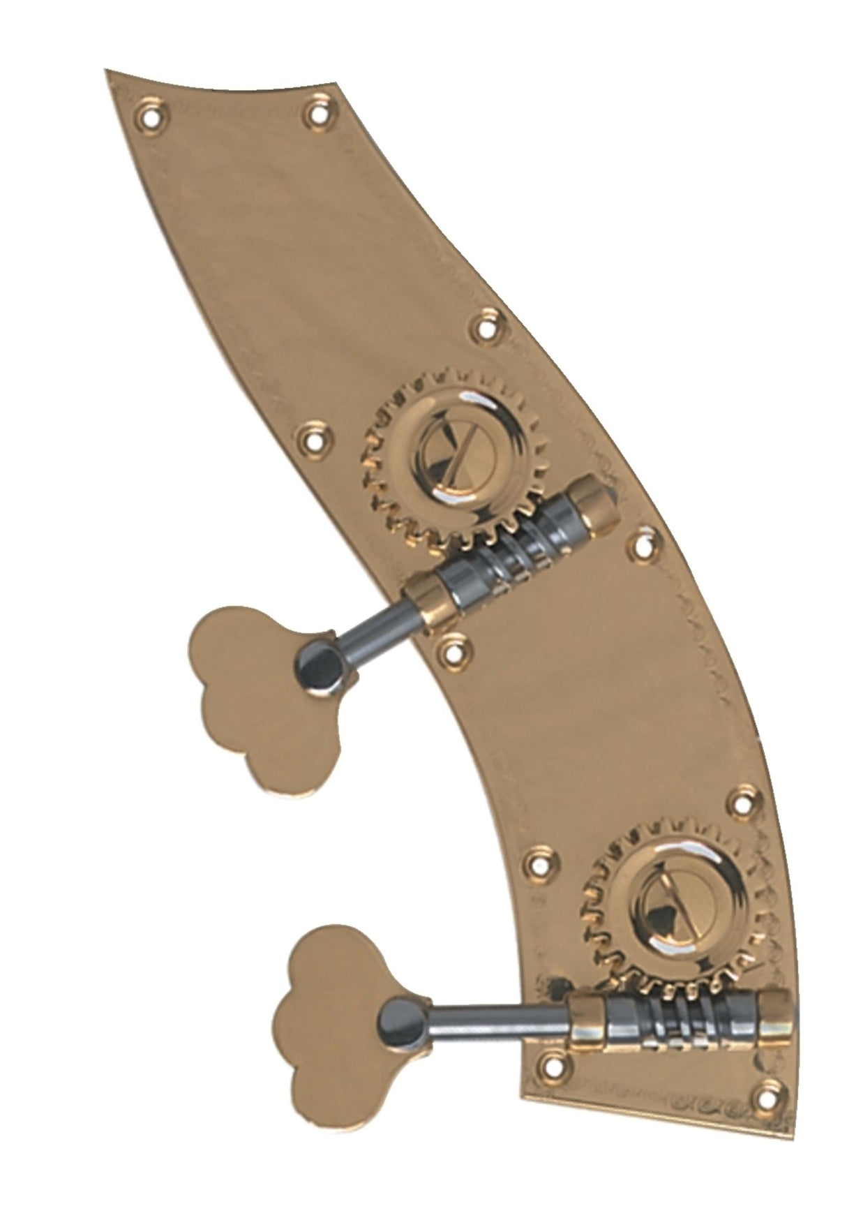 Rubner Bass machine head Tyrolean shape - 4/4 and 3/4 size (Antique)