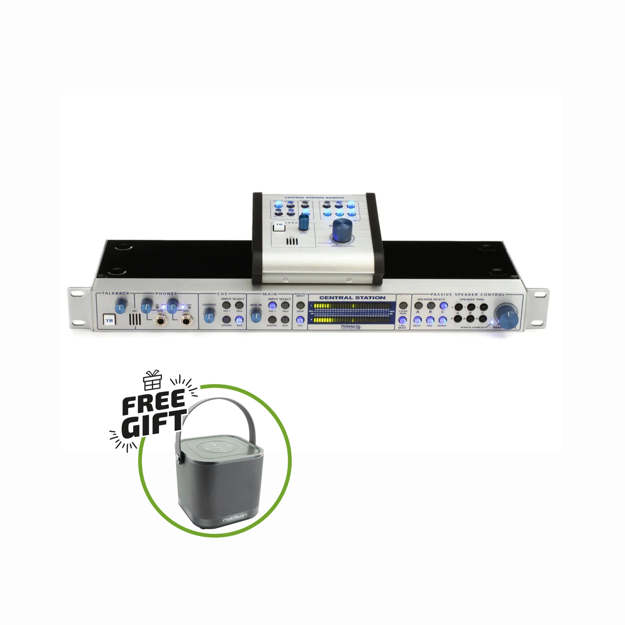 Presonus Central Station Plus Monitor Controller + Free Gift