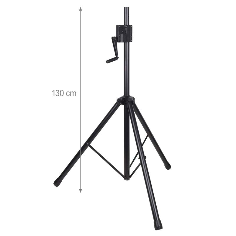 Wind-Up Højtalerstativ 130-210cm (70 kg)