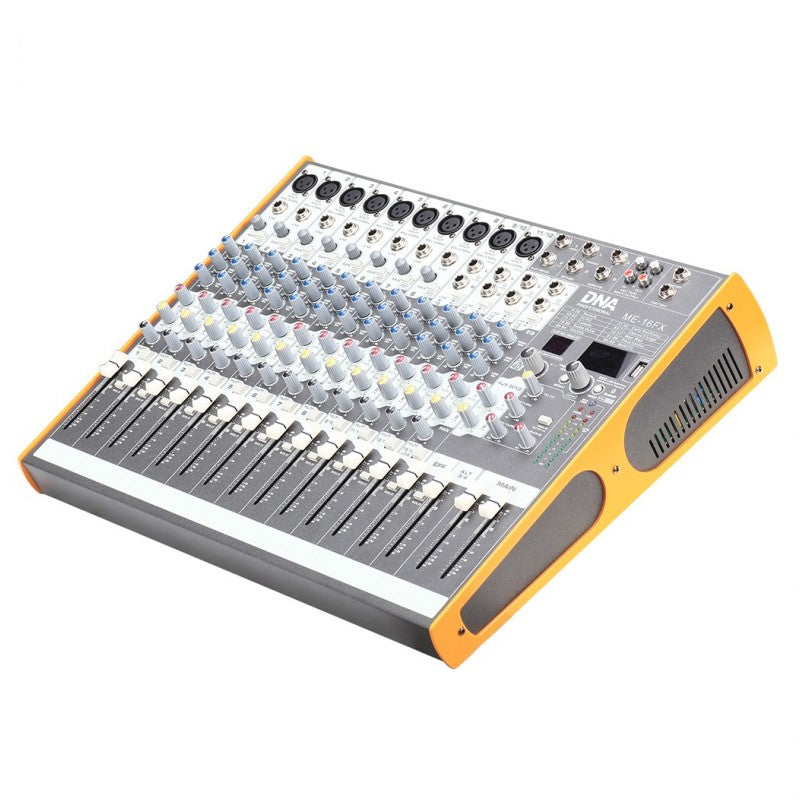 DNA ME-16FX Mixer 16 Kanaler med Bluetooth & USB