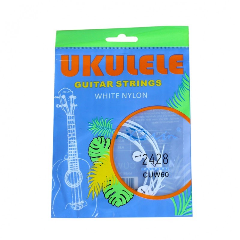 Civin NN US 2428 – Hvide ukulele trengesæt