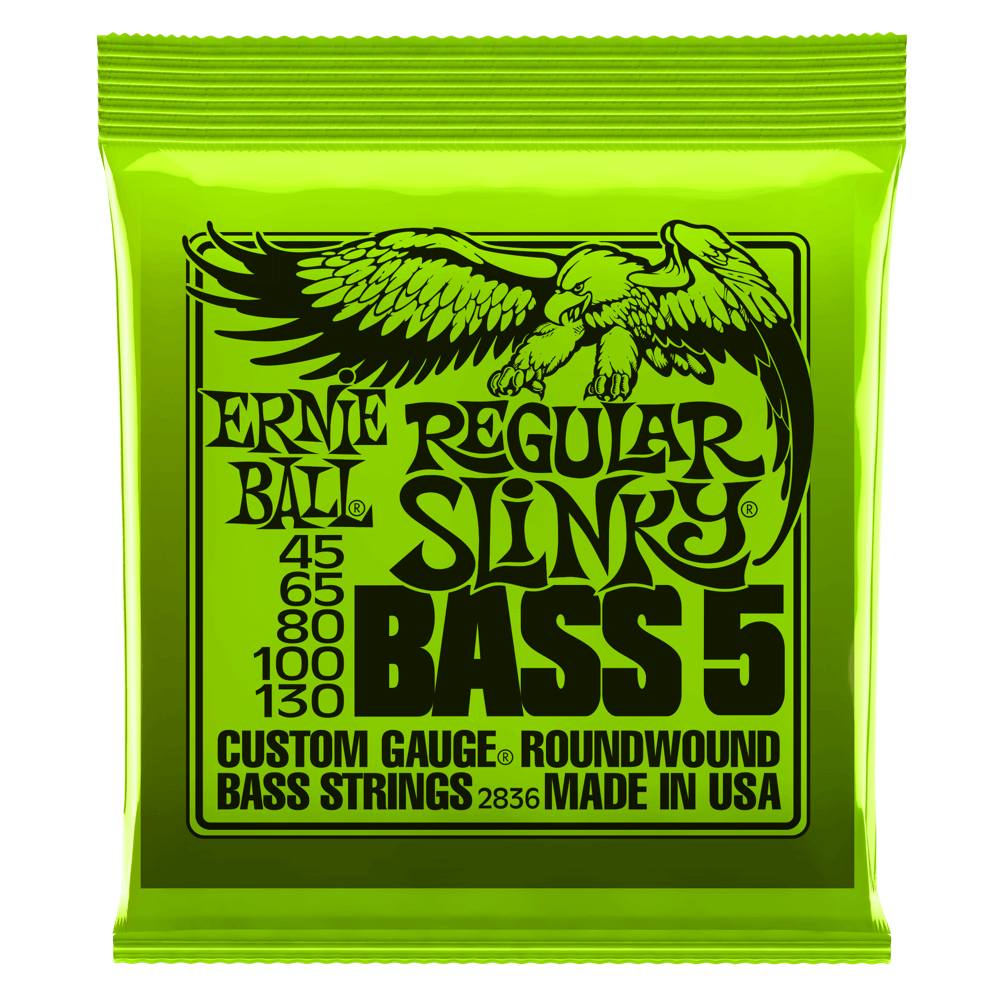 Ernie Ball Slinky Nickel Wound Basstrenge (5)