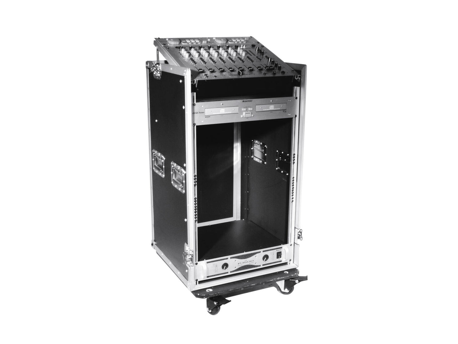 Roadinger Combo Case Pro 17U m. Hjul