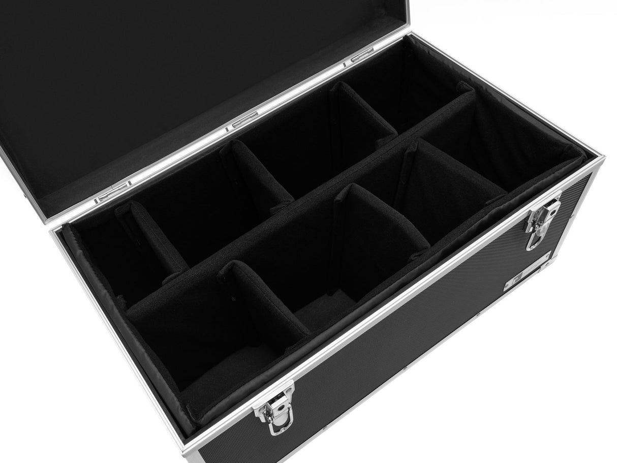 Roadinger Flightcase m. Skumopdeling (53,8 x 29 x 28cm)