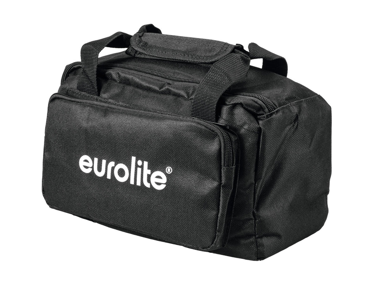EUROLITE Set 4x AKKU IP Flat Light 1 chrome + Soft Bag