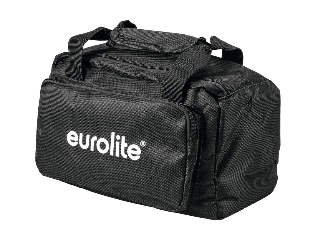 EUROLITE Set 4x AKKU IP Flat Light 1 chrome + Soft Bag