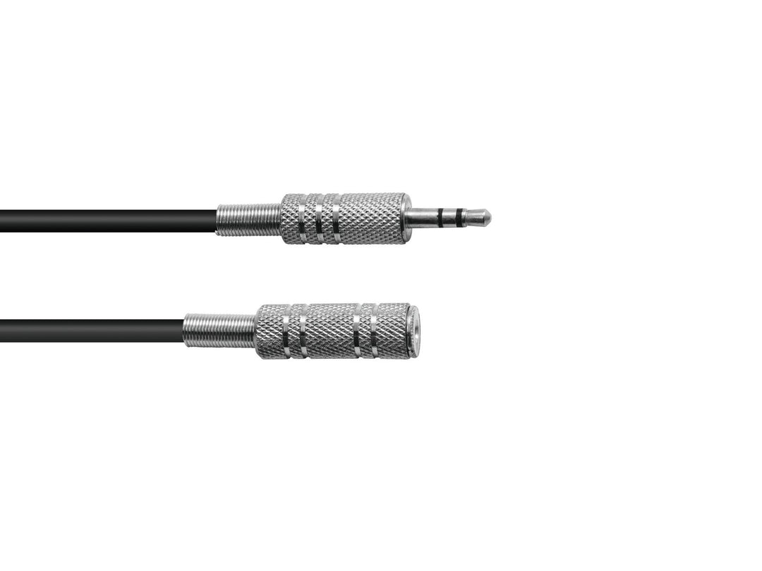 Jack Kabel 3,5mm Mini Jack stereo Han til 3.5 mm Mini Jack stereo Hun - 3 Meter