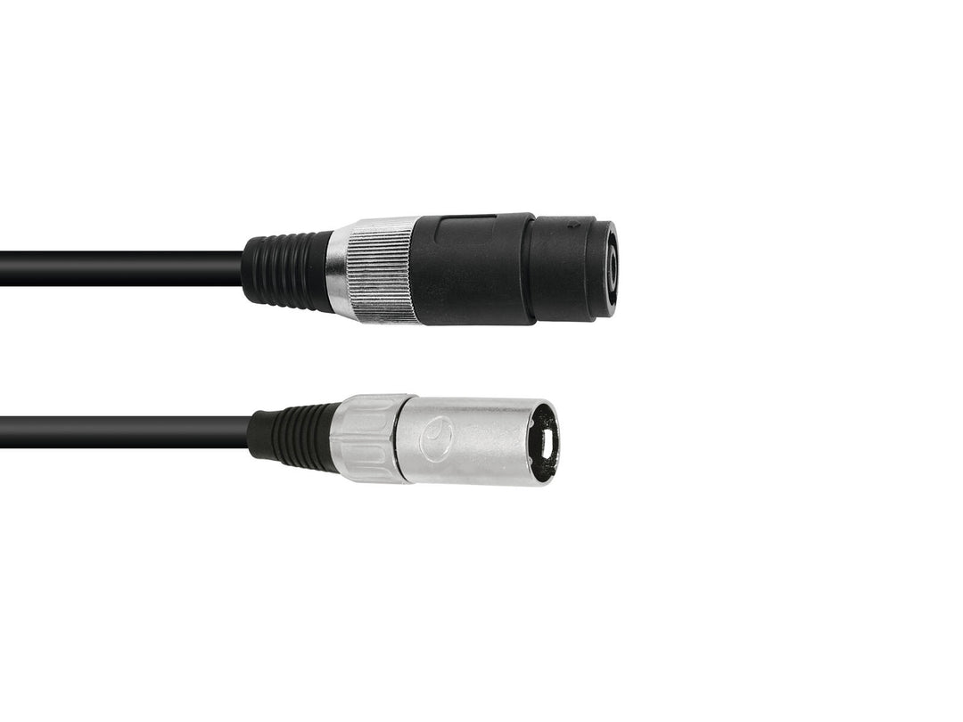 OMNITRONIC Adapter Cable Speaker(F)/XLR(M) 1m bk