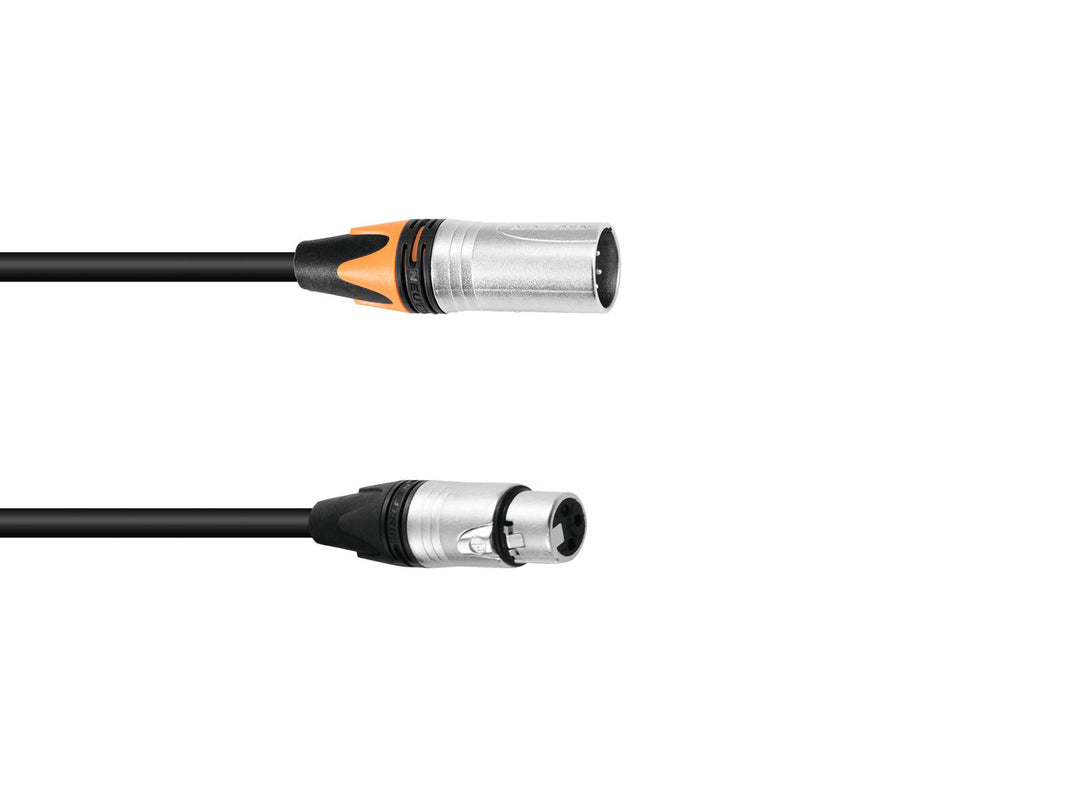 PSSO Adapter Cable DMX XLR 5-pin/3-pin 0.3m bk