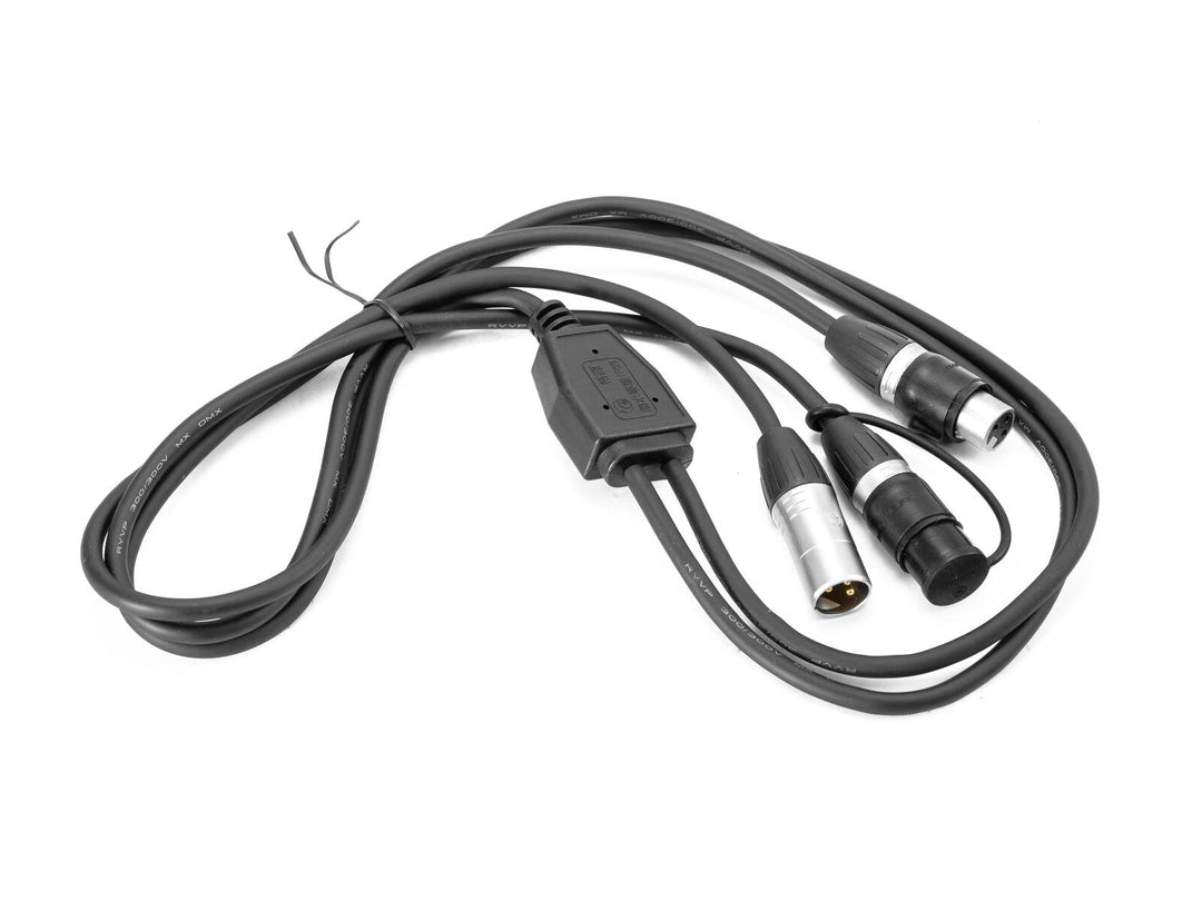EUROLITE Adapter Cable DMX IP XLR 3-pin(m)/2xIP XLR 3-pin(f)