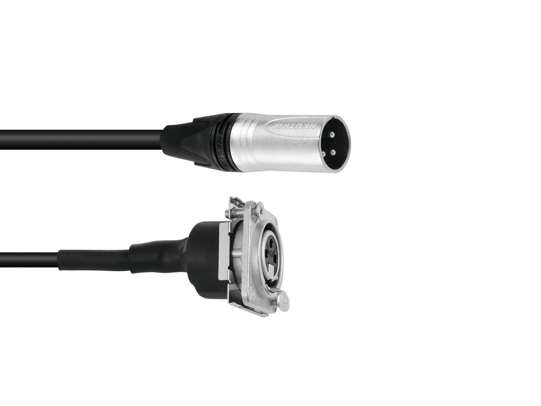 PSSO Patch Cable XLR(M)/XLR(F) S 1m bk