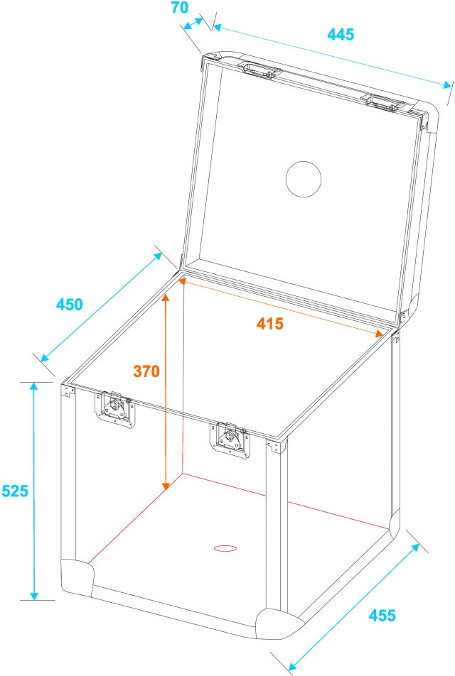 Eurolite Flightcase til Diskokugle (40cm)