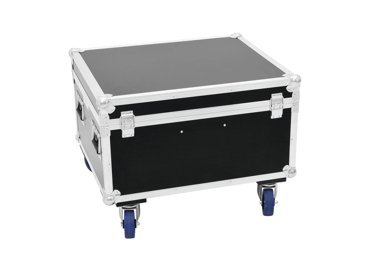 ROADINGER Flightcase 4x LED TMH-X1 Moving Head Beam with wheels