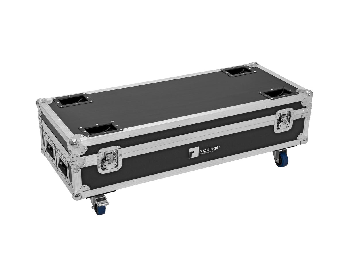 ROADINGER Flightcase 8x AKKU IP UP-4 QuickDMX with charging function