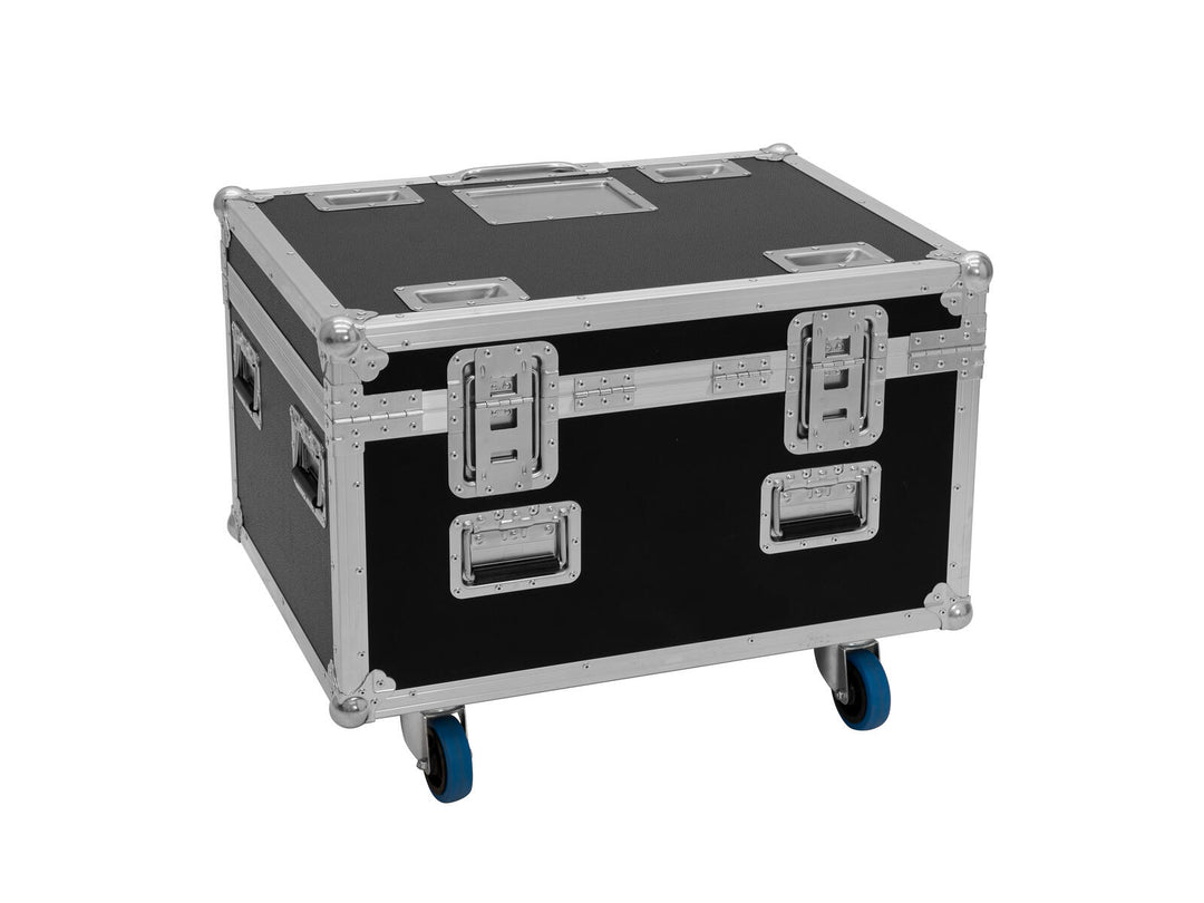 ROADINGER Flightcase 4x LED TMH-X4 with wheels