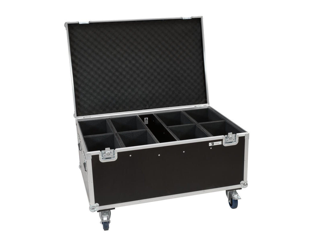EUROLITE Set 8x LED IP PAR 12x9W SCL Spot + Case with wheels