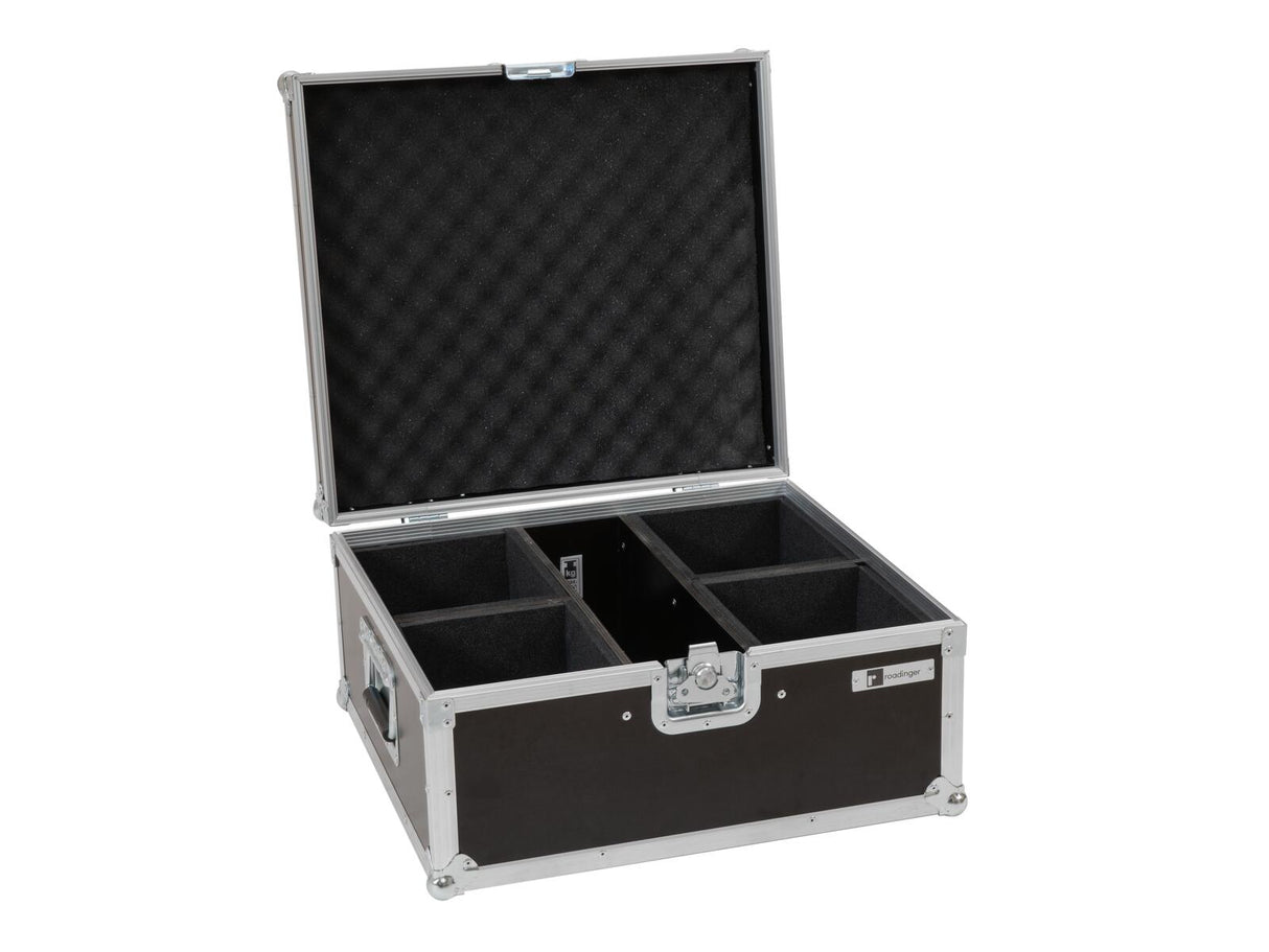 EUROLITE Set 4x AKKU THA-20PC TRC Theater Spot bk + Case
