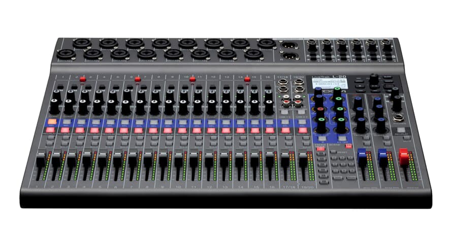 Zoom LiveTrak L-20 - Digital Mixer
