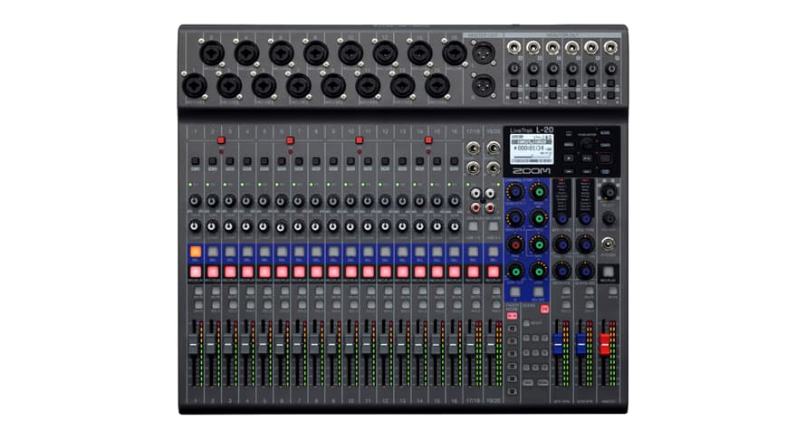 Zoom LiveTrak L-20 - Digital Mixer
