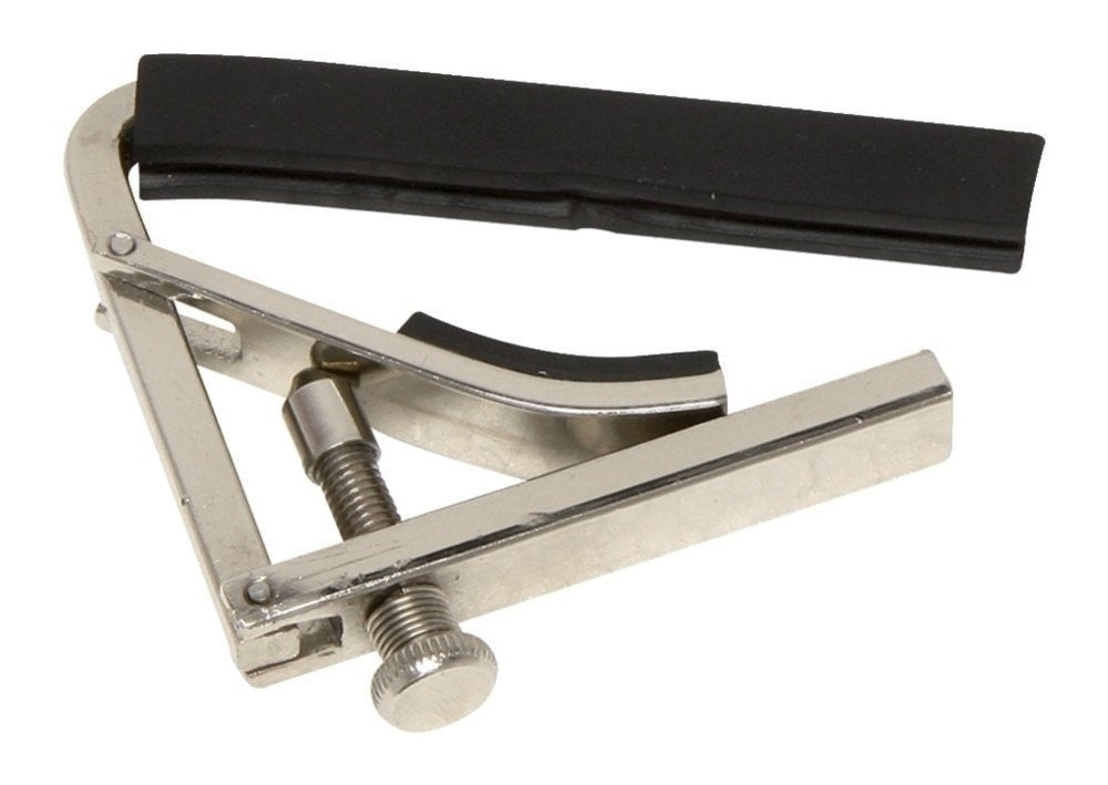 Fire & Stone American Style capo til western guitar, buet, 52 mm