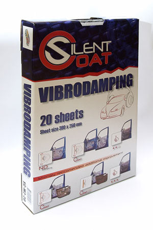 SILENT COAT Støjdæmpning 20 stk.