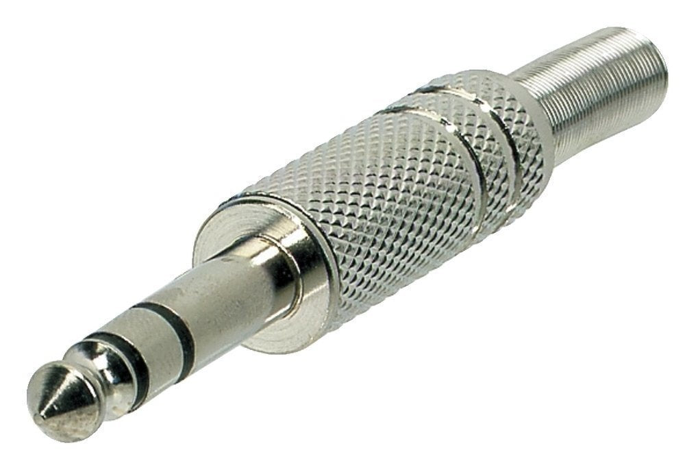 GEWA 6,3 mm stereo-jackstik med knækbeskyttelse