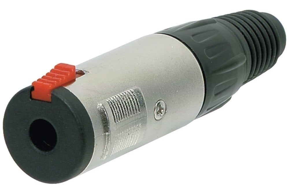 GEWA 6,3 mm stereo-jackstik med lås og trækaflastning