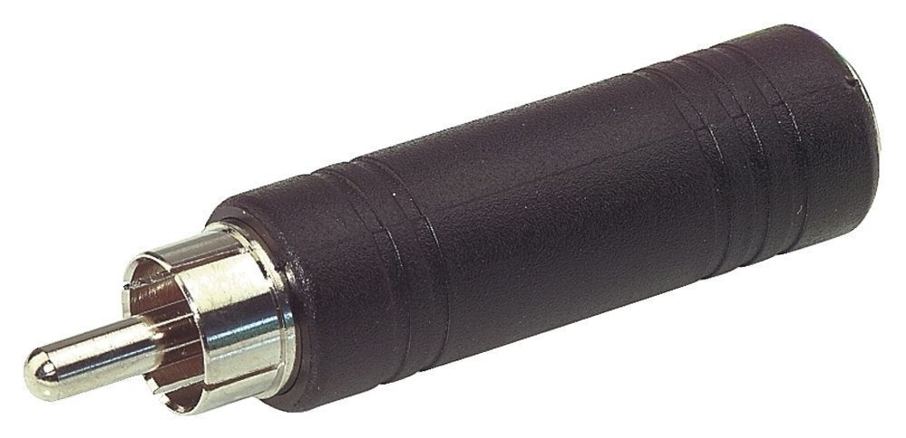 GEWA adapter 6,3 mm mono-jack-hun til cinch