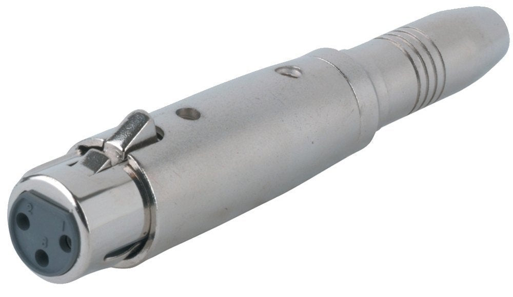 GEWA adapter 6,3 mm stereo-jack-hun til XLR-hun