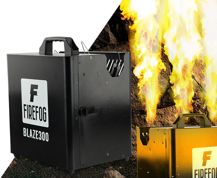 Firefog BLAZE300 flammemaskine med DMX