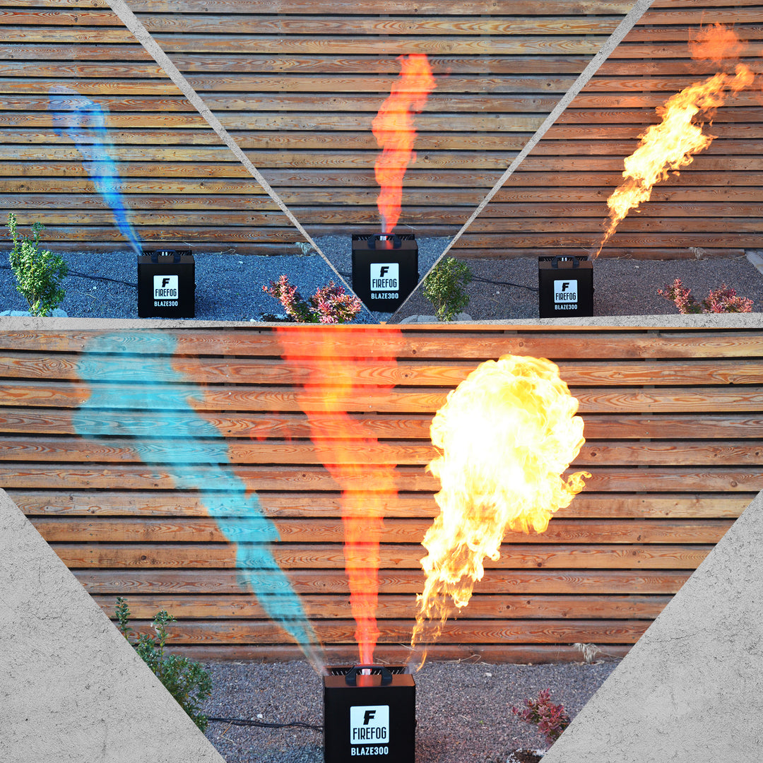 Firefog BLAZE300 flammemaskine med DMX