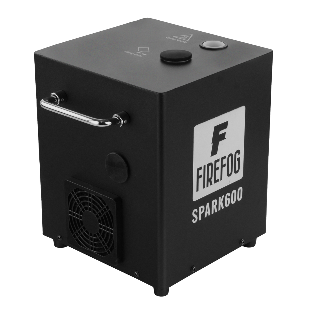 Firefog SPARK600 gnistmaskine med kolde gnister og DMX
