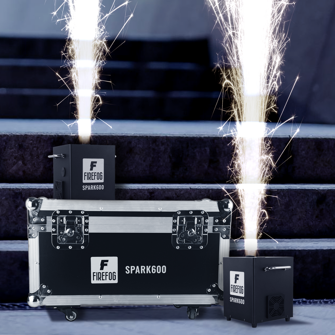 Firefog SPARK600 - sæt med 2 + flightcase