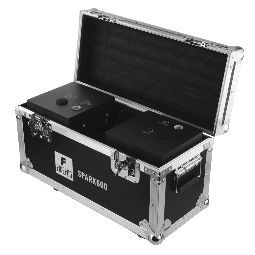 Firefog SPARK600 - sæt med 2 + flightcase