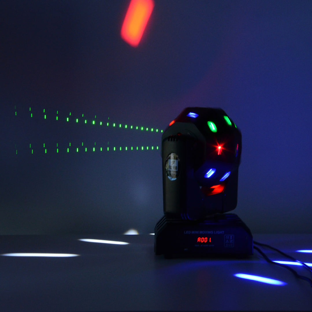 Firefog STARBALL moving head med laser og strobe