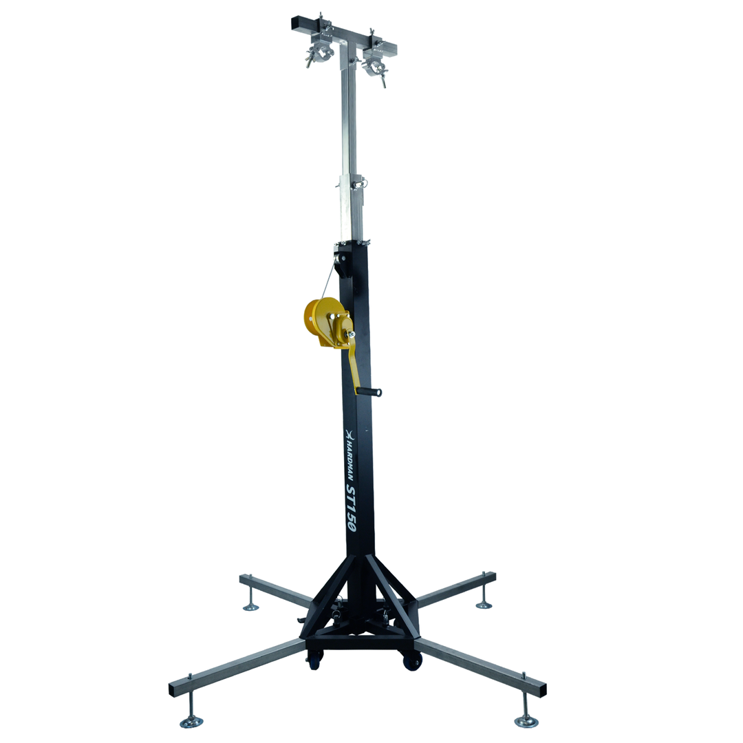 Hardman ST150 scenetårn med spil, 1,75 til 4,3 m, 150 kg