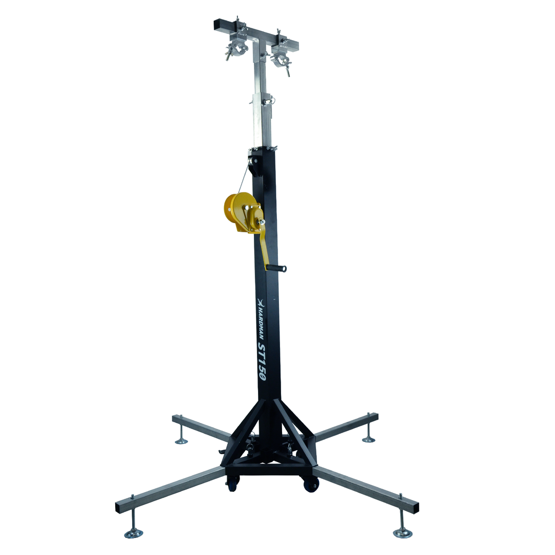 Hardman ST150 scenetårn med spil, 1,75 til 4,3 m, 150 kg