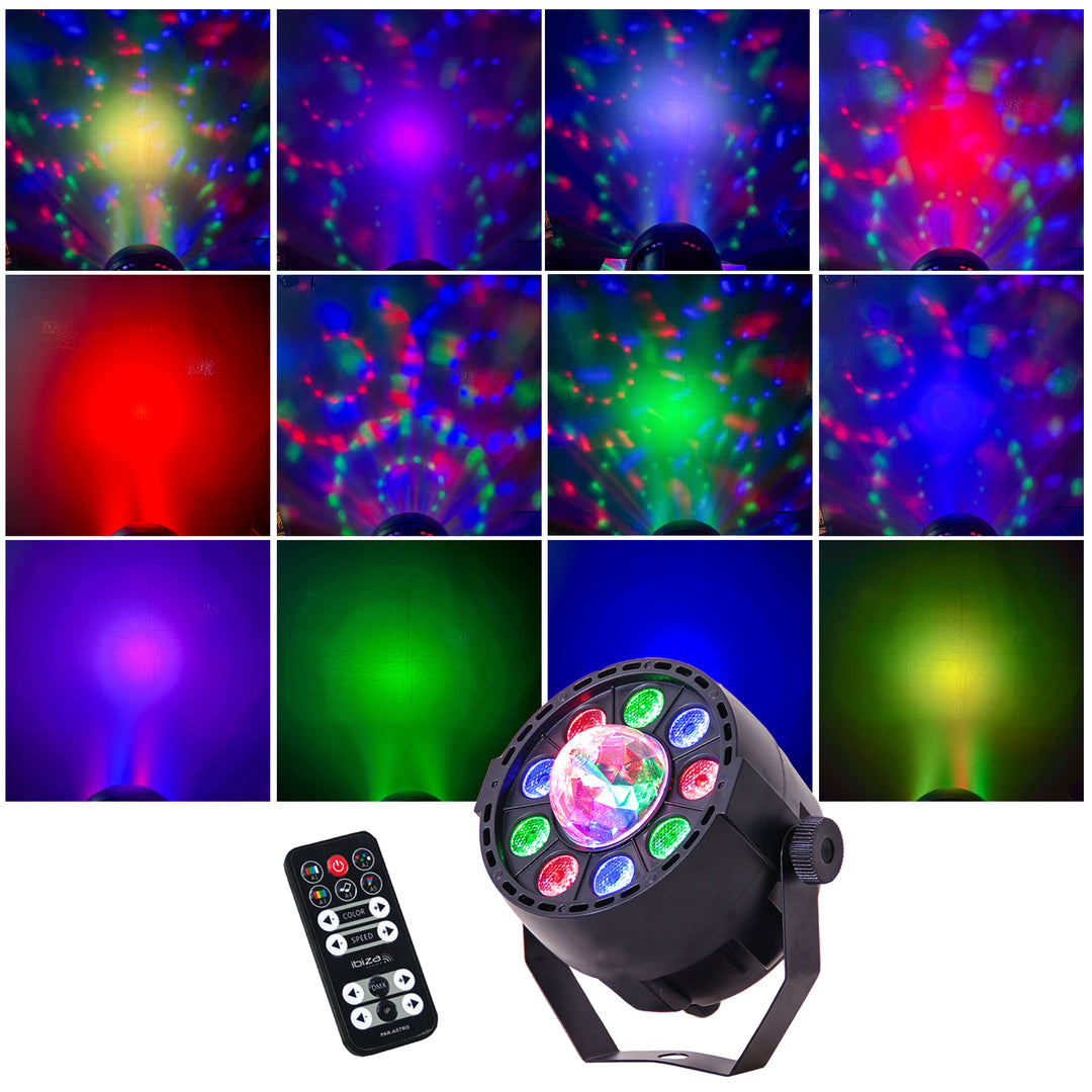 LED PAR-ASTRO 2-i-1 Diskolys
