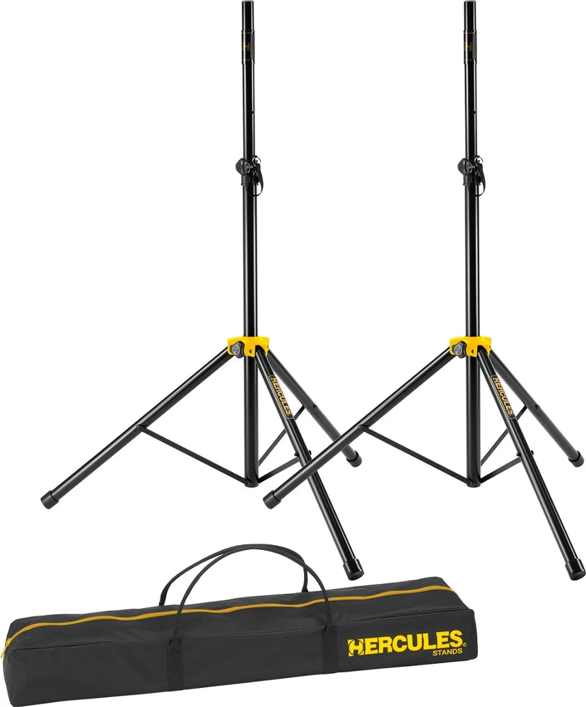 Hercules - Højttalerstativer med taske Bundle (45kg, 2,24m)